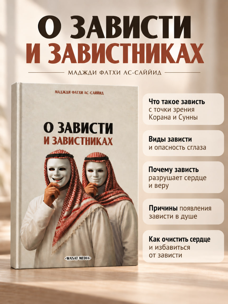О зависти и завистниках / Маджди Фатхи Ас-Саййид / wasat media / new